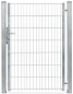 Preview: Gartentor 1-flügelig 1000mm Breite feuerverzinkt