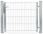 Preview: Gartentor 1-flügelig 1000mm Breite feuerverzinkt