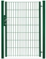 Preview: Gartentor 1-flügelig 1000mm Breite Moosgrün RAL 6005