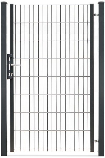 Gartentor - 1-flügelig - 1000mm Breite - Anthrazit - RAL 7016 - 1630