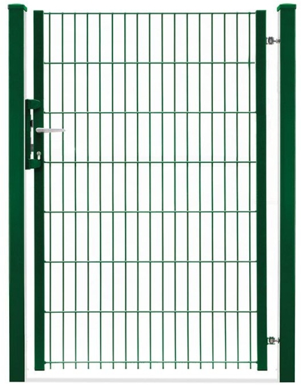 Gartentor 1-flügelig 1000mm Breite Moosgrün RAL 6005