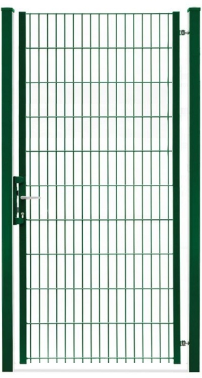 Gartentor 1-flügelig 1000mm Breite Moosgrün RAL 6005