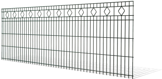 Schmuckzaun BARCELONA Anthrazit RAL 7016