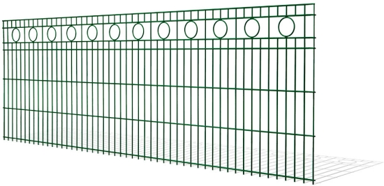 Schmuckzaun ROM Moosgrün RAL 6005