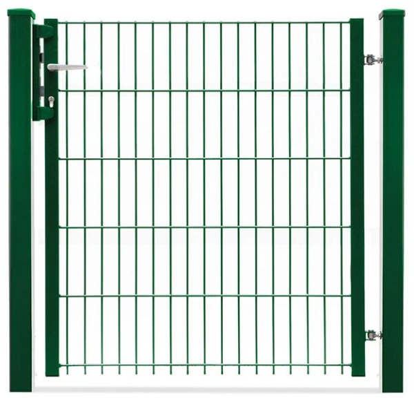 Gartentor 1-flügelig 1000mm Breite Moosgrün RAL 6005