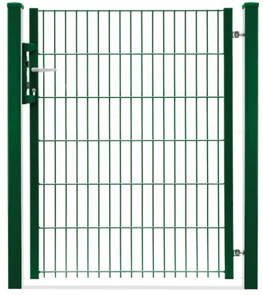 Gartentor 1-flügelig 1000mm Breite Moosgrün RAL 6005