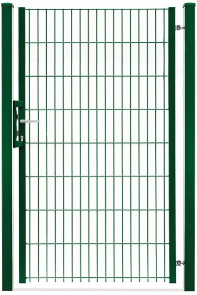 Gartentor 1-flügelig 1000mm Breite Moosgrün RAL 6005