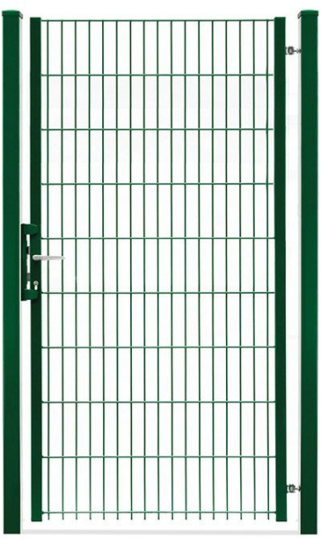 Gartentor 1-flügelig 1000mm Breite Moosgrün RAL 6005