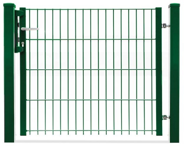 Gartentor 1-flügelig 1000mm Breite Moosgrün RAL 6005