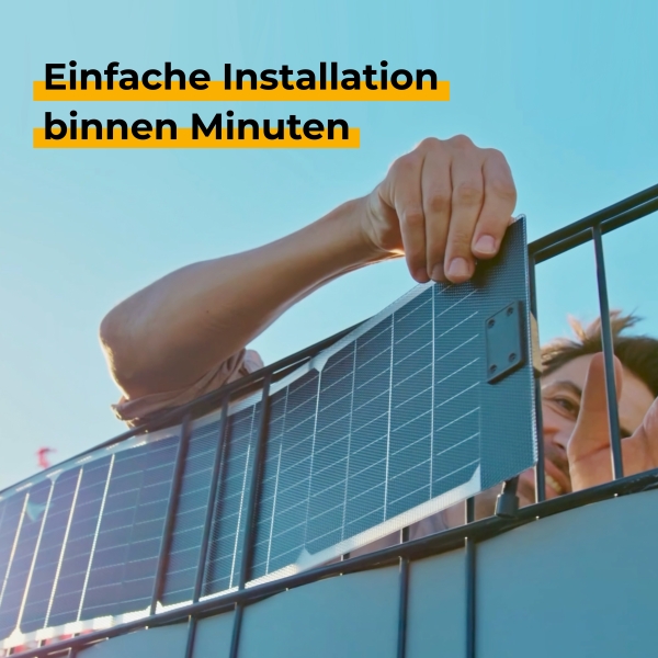 Sunbooster VERTICAL für 2,5 Meter Doppelstabmatte